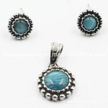 China Wholesale 316L Opal Jewelry Sets Earrings Pendant